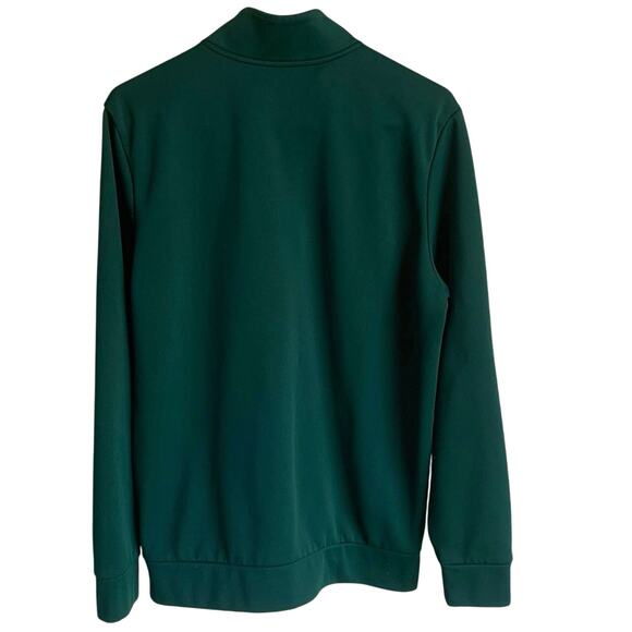 Under Armour Men's Armour Fleece Long-Sleeve 1/4 Quarter Zip Green Size Medium - Picture 6 of 7